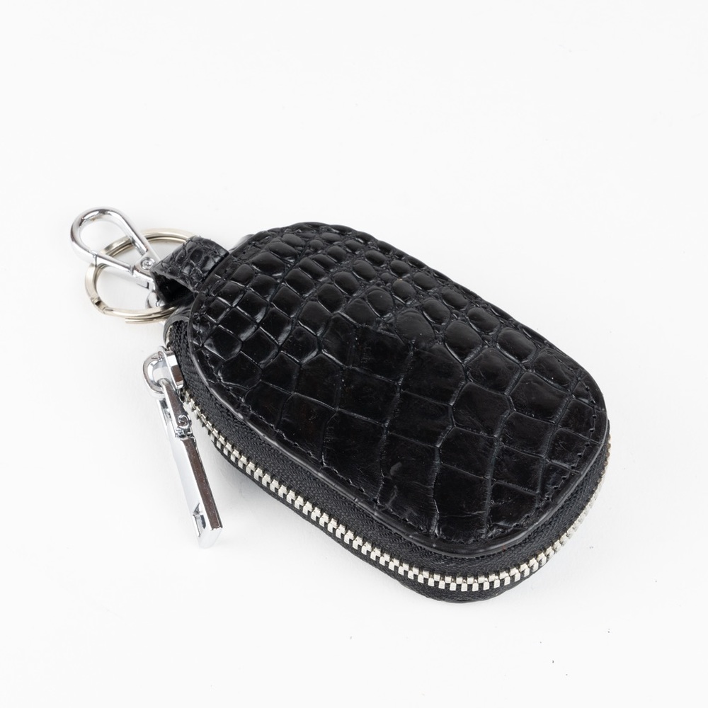 453. NWT MENS SHERRILL & BROTHERS BRYAN GENUINE CROCODILE KEYCHAIN